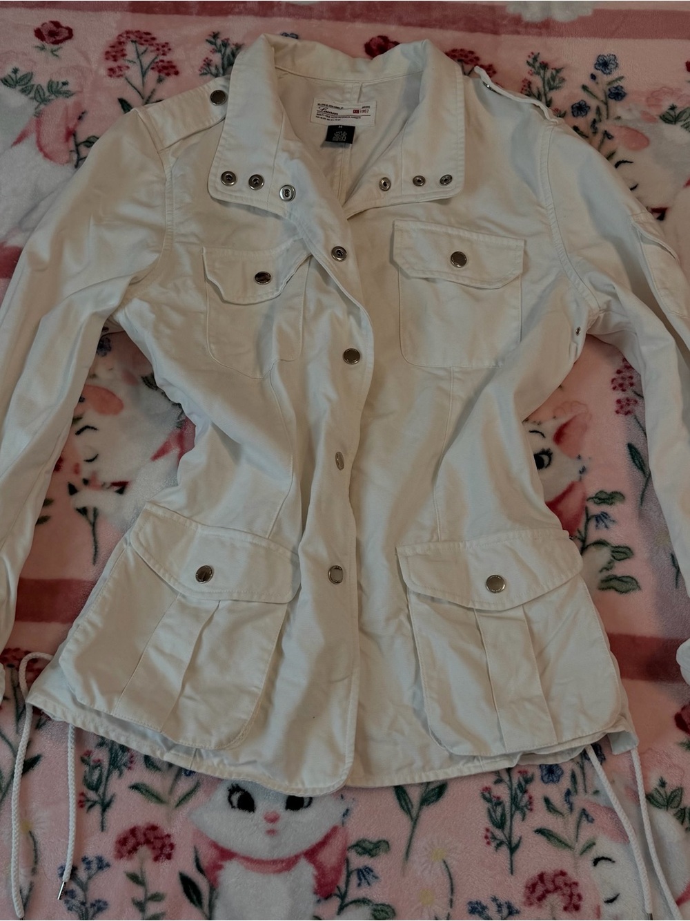 Lauren Ralph Lauren White Y2K Jacket – Size M